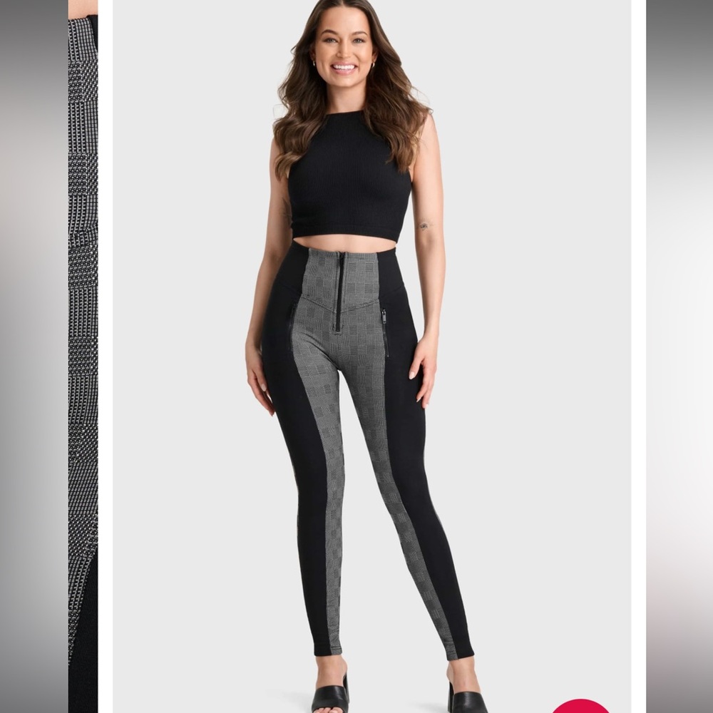 New Freddy WR.UP Mosaic Weave Fashion Super High Waisted Pants‎